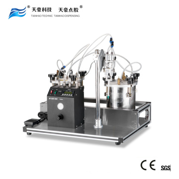 Máquina de dispensación de epoxi de benchtop